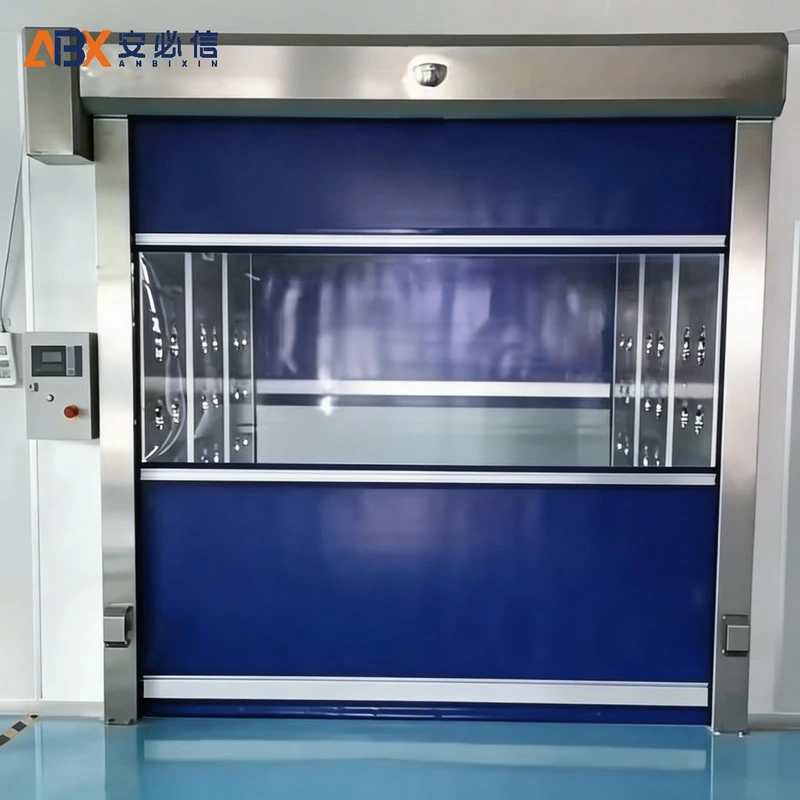 张掖市感应快速门